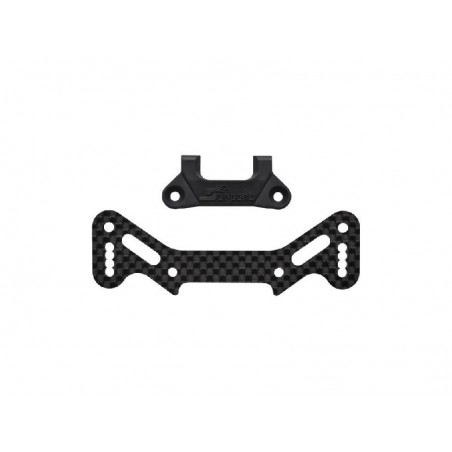 Soporte superior Bumper delantero Carbono Serpent X20 '21