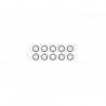 O-ring 8x1mm Vaso Diferencial satelites Magnesio Serpent X20 X20 '21 x10 uds.