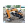 Excavadora Huina 1580 1/14 Profesional 23 Canales Metalica