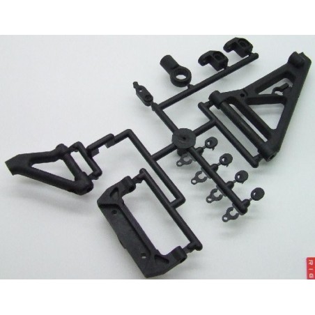Front suspension arm set