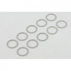 Arandelas espaciadoras 12x15x0.5mm x10 uds.