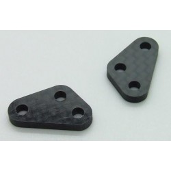 Front lower arm plate inside Carbon x2 pcs
