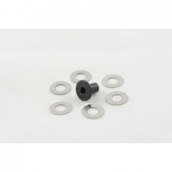 Seta embrague con arandelas ajuste 0.1 - 0.3mm