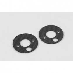 Front Wheel Plate Carbon x2 pcs