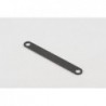 Rear body mount plate 1,0mm Carbon