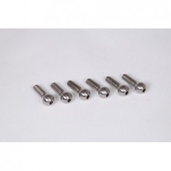 Ball Screw Titanium 8.5mm x6 pcs