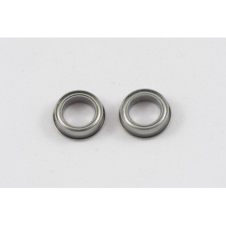 Flanged Ball Bearing 10x15x4mm x2 pcs