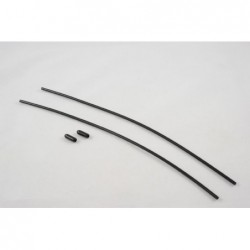 Tubo antena 3mm con capuchon silicona x2 uds.