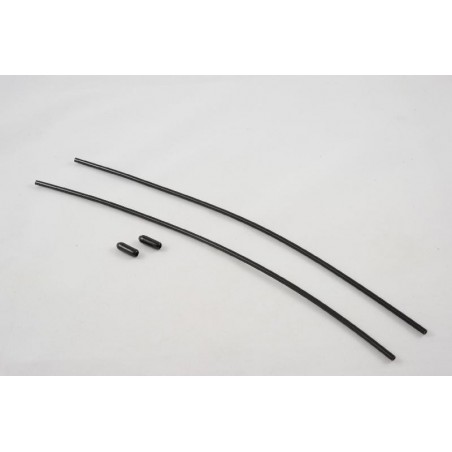 3mm antenna Pipe and cap Infinity - each 2 pcs