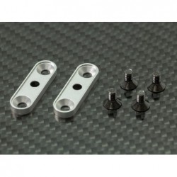 Front Upright upper plate 2.5mm x2 pcs