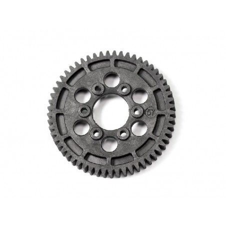 Corona segunda velocidad 57T dientes modulo 0.8M