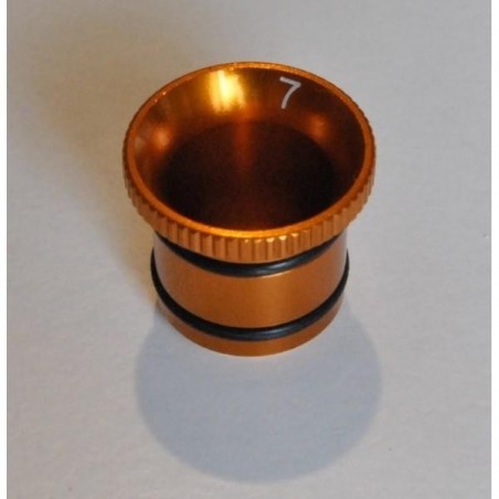 Venturi carburador 7mm Aluminio naranja VS Racing