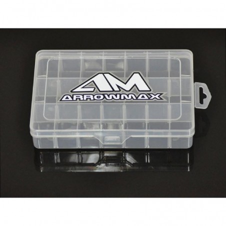 AM-199522 21-Compartment Parts Box 196 x 132 x 41mm