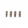 Aluminum ball end 4.3x11.8mm x4 pcs