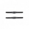 Aluminum Turnbuckle M3x36mm Black x2 pcs