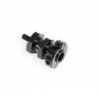 Aluminum wheel hub Left Black