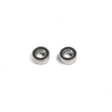 Ball Bearing 5x10x4mm Rubber Shield x2 pcs