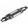 T109 - Aluminum FLEX Main Chassis 2mm Blcak