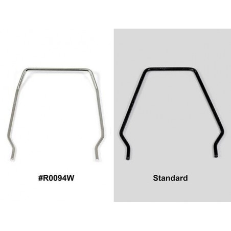 Barra Antivuelco WIDE. Color plata x1 ud.