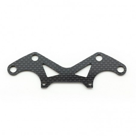 Front bumper upper plate Carbon