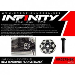 R0275-BK - Belt tensioner Flaged Black