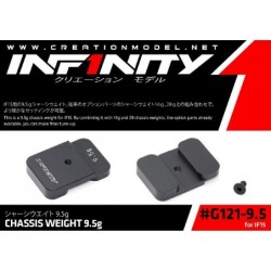 Chassis weight 9.5 gr Infinity IF15