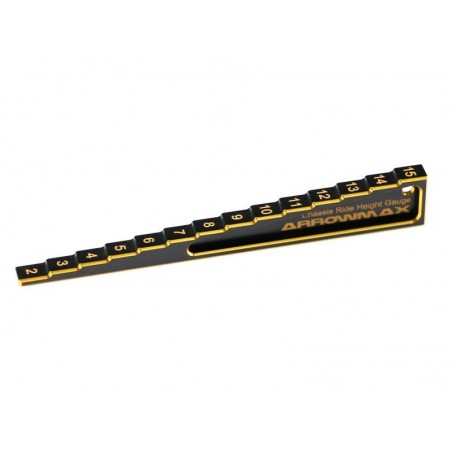 Galga ajuste altura chasis 2 a 15mm Arrowmax Black Golden