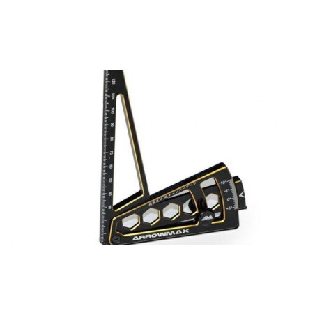 Arrowmax Ultra Camber Gauge for 1/8 Black Golden