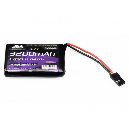 Bateria LiPo 3200mAh 3.7v Arrowmax emisora Sanwa MT-44