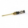 Flat Head Screwdriver 5x100mm Black Golden Arrowmax