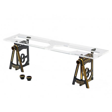 Setup system for al 1/10 and 1/12 Pan Car and F1