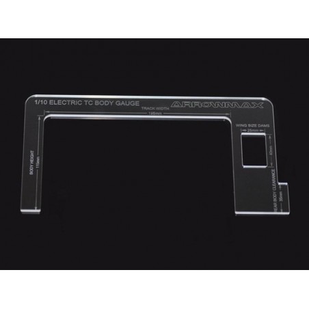 Galga ajuste carroceria 1/10 Touring Electrico 190mm