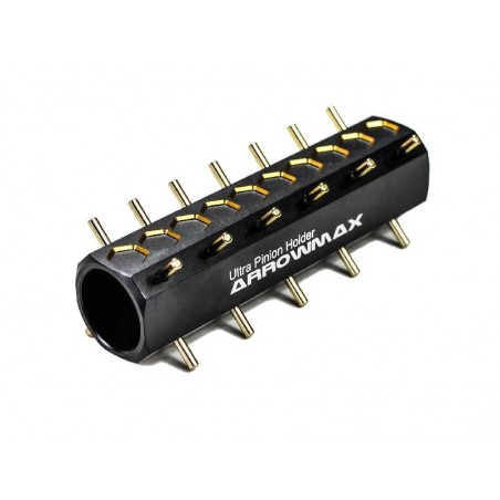 Ultra pinion holder V2 Black Golden Arrowmax