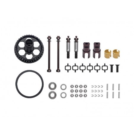 Set completo cardan doble junta delantero Serpent X20