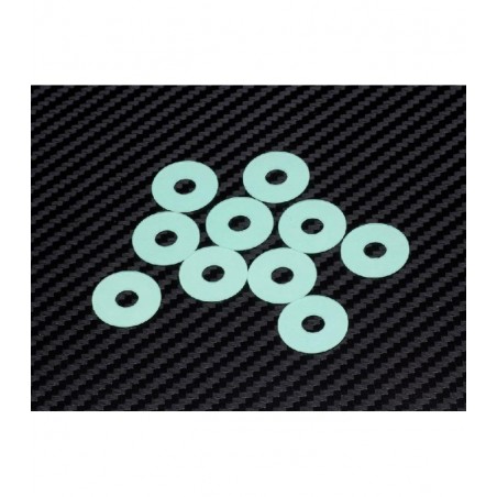 Arandelas 6mm refuerzo agujeros poste carroceria x10 uds.