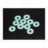 Arandelas 6mm refuerzo agujeros poste carroceria x10 uds.