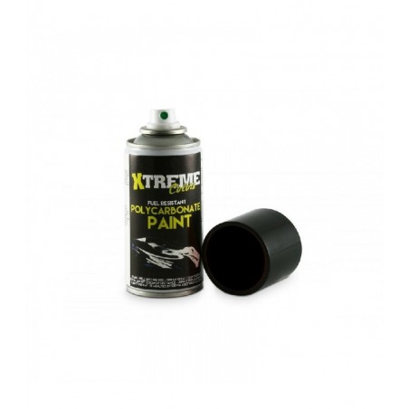 Pintura Xtreme spray Negro carrocerias Lexan 150ml