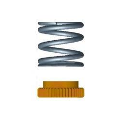 Servo saver spring and nut WLToys 104001