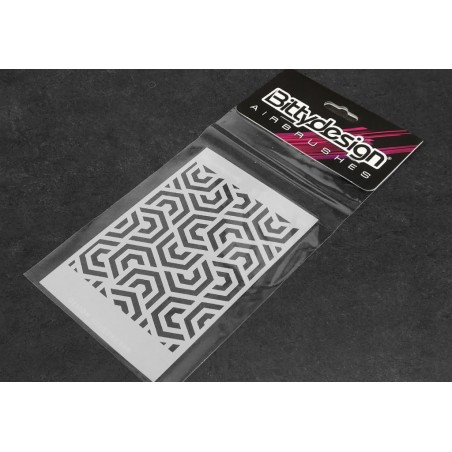 Plantilla pintado aerografo Ipnotic V4 Bitty Design