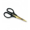 TSP curved scissors for lexan Black and Golden
