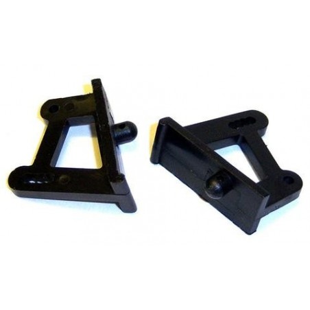 11422 103014 Right and Left Choke Plate Wing Spoiler Mount Winner Sport