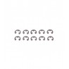 E-clip 3mm Infinity x10 pcs
