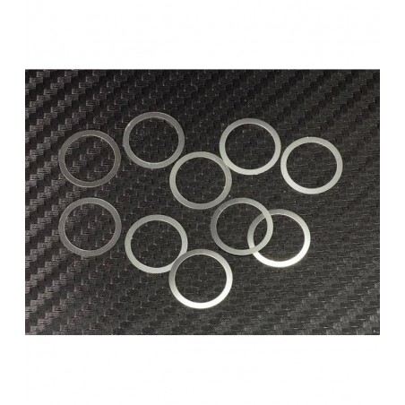 Shim set 12x15mm 0.1 - 0.2 - 0.3mm Infinity