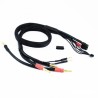 Cable de carga 2x2S XT60 60cm con conectores 4 y 5 mm