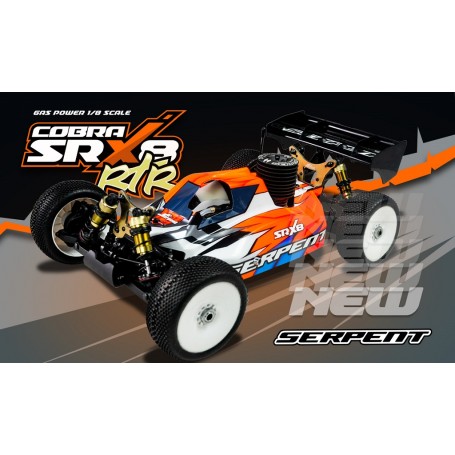 Serpent SRX8 Buggy Nitro 1/8 4x4 RTR