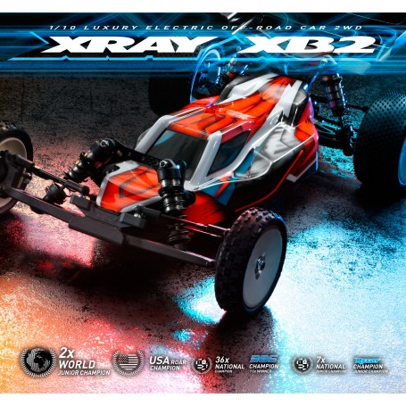 XRAY XB2D'22 1/10 Electric Off Road 2WD Buggy Dirt Edition