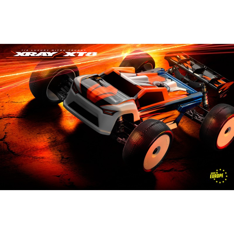 Luxury Nitro XRAY XT8 2022 Truggy 1/8 Off Road