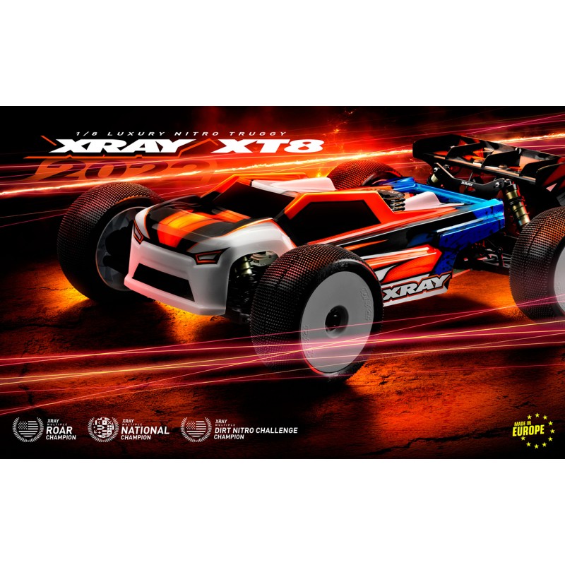 Truggy XRAY XT8 2022 1/8 Luxury Nitro Off Road