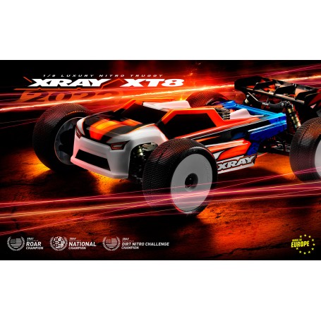 Truggy XRAY XT8 2022 1/8 Luxury Nitro Off Road