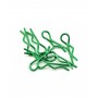 Clips de carroceria 1/10 Verdes Bitty Design x8 uds.